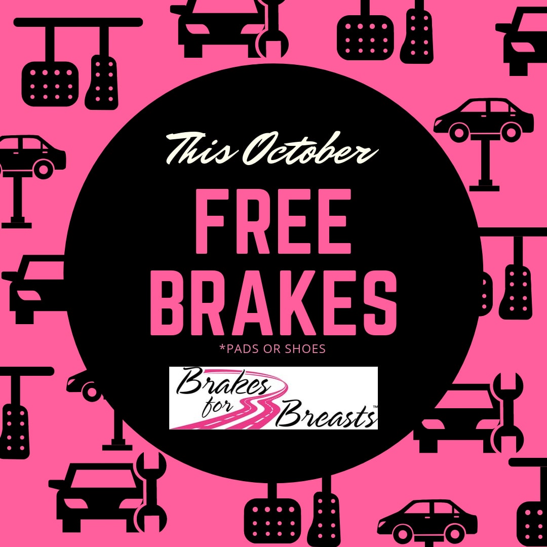 Brakes for Breasts Free Brakes All October Evan's Auto Care